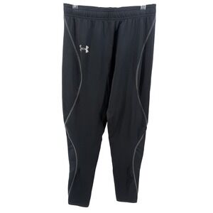 Under Armour ColdGear‎ Fitted Black Athletic Pants Mens Small